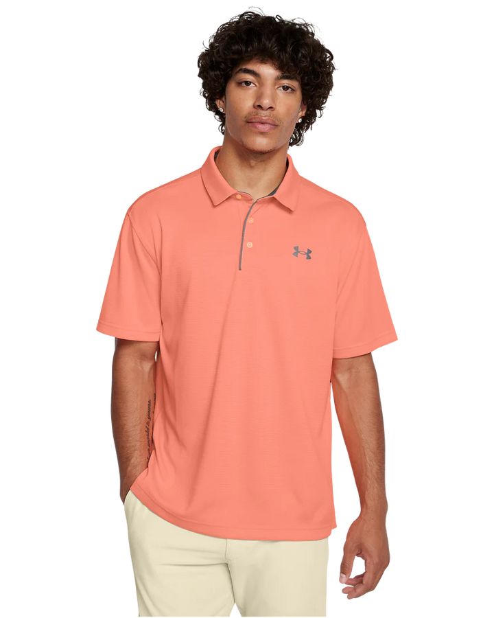 Under Armour Men`s Golf Shirt | Tech Polo | Striped