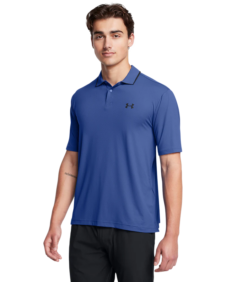 Under Armour Men's Golf Shirt | Iso-Chill | Blue