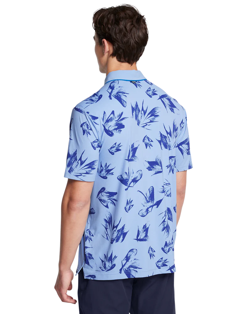 Under Armour Men's Golf Shirt | Iso-Chill Edge | Blue