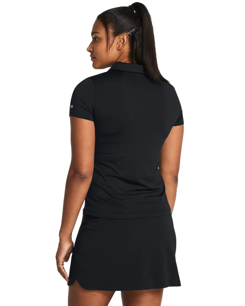 Under Armour Women's Golf Shirt | Playoff SS | Black