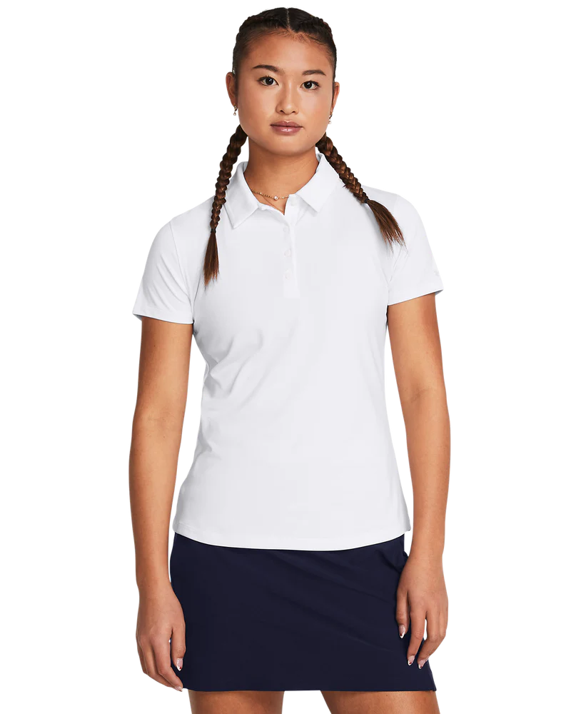 Under Armour Women's Golf Shirt | Playoff SS | White