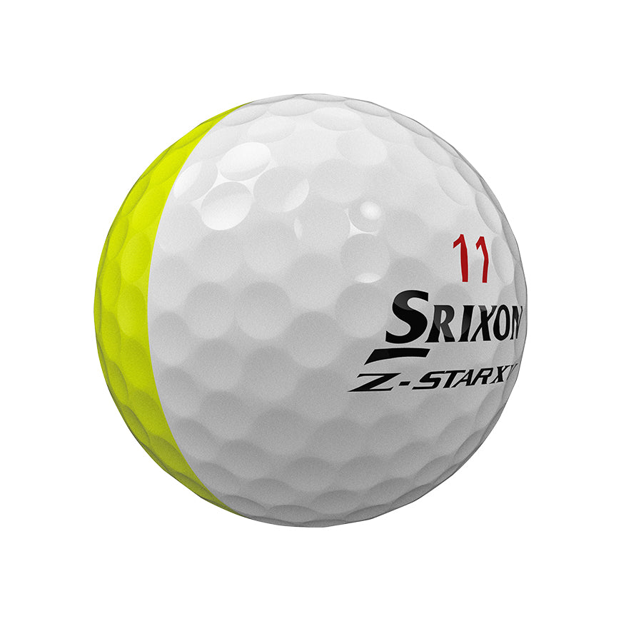 Srixon Golf Balls | Z-Star 9 XV Divide | Yellow White